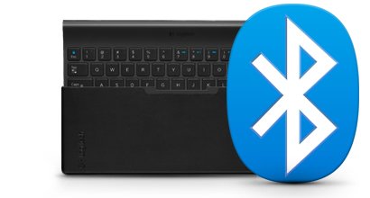Logitech Tablet Teclado Bluetooth Español Para  Apple Ipad 1, 2