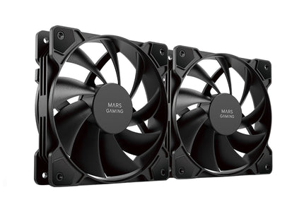 Kit 2 Ventiladores Auxiliar Mfprox2 Negro Mars Gaming