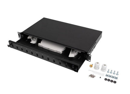 EAN 5901969430615 - Lanberg FOP1-12SS-LDB panel de parcheo 1U imagen 1