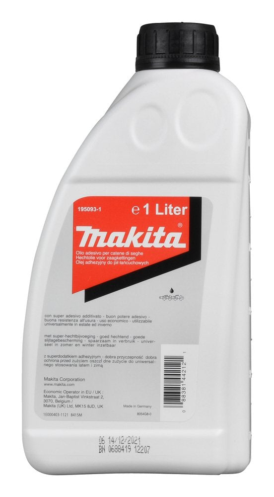 Makita 195093-1 Aceite Para Barra Y Cadena 1 L