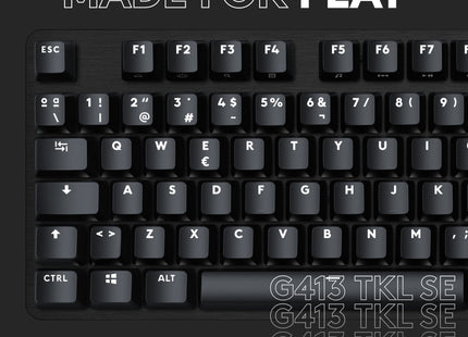 Teclado Español Logitech G G413 Tkl Se Usb Qwerty Negro