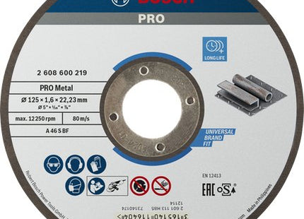 Disco De Corte Bosch Expert For Metal 125mm