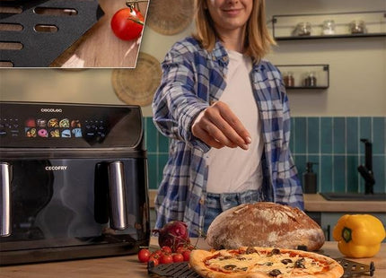 Freidora De Aire Cecotec Cecofry&Grill Duoheat 1000 10l 2800w