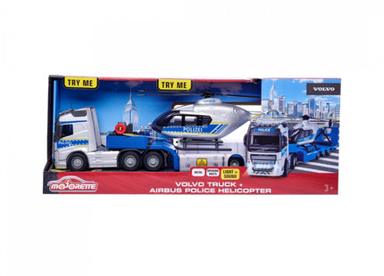 EAN 3467452068267 - Majorette Volvo Truck + Airbus Police Helicopter imagen 7