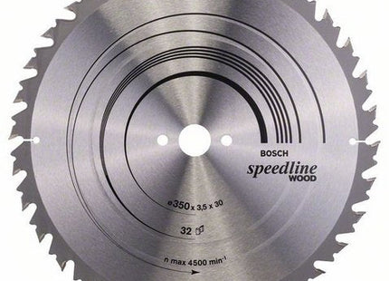 EAN 3165140194686 - Bosch 2 608 640 683 hoja de sierra circular 35 cm 1 pieza(s) imagen 1