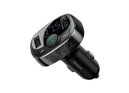 Fm Transmitter Fm To The Car Lighter Socket Baseus Cctm-01 (Microsd, Usb 2.0)