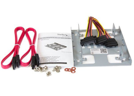 EAN 0065030852593 - StarTech.com BRACKET25X2 panel bahía disco duro 8,89 cm (3.5") Panel de instalación Acero inoxidable imagen 6
