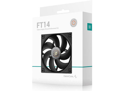 Ventilador Pc Deepcool Ft14 140x140x25 140 Mm R-Ft14-Bkwpn1-G