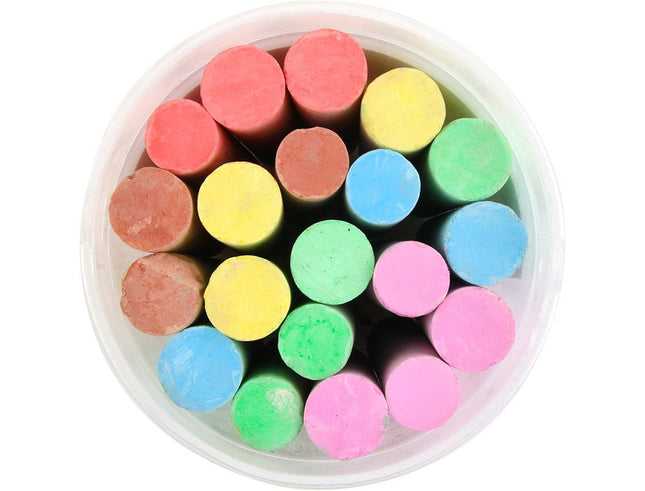 Tiza Color Para Suelo Cubilete 2