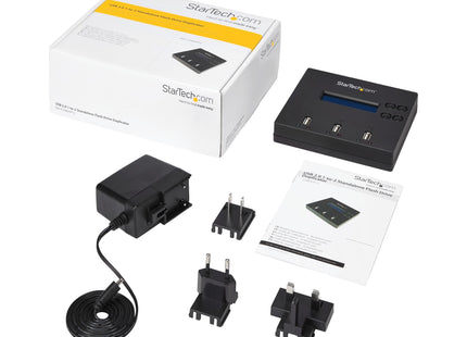 Startech.Com Dock Clonador Copiador Duplicador Borrador Memorias Pendrive Flash Usb 2.0 - 1 A 2 - 2 Puertos De Copia,2 Años