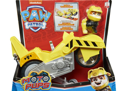 Spin Master Paw Patrol Moto Pups Rubbles Motocicleta Vehículo De Juguete 6060543