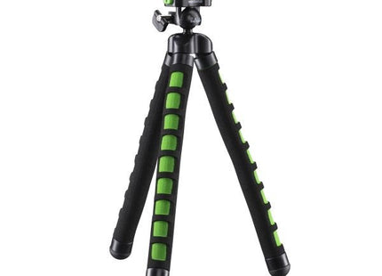 Mantona 21401 Tripode Smartphone/Cámara Digital 3 Pata(S) Negro, Verde