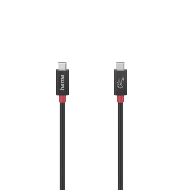 Cable Hama  00200779 / Usb-C 1m Negro