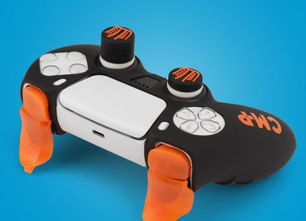 Kit Funda Silicona Fr-Tec Control Mod Pro Para Mando Ps5 Negro