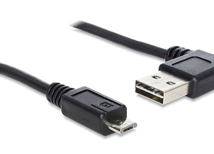 Delock Cable Easy-Usb 2.0-A Male Angled A Usb 2.0 Micro-B 2m