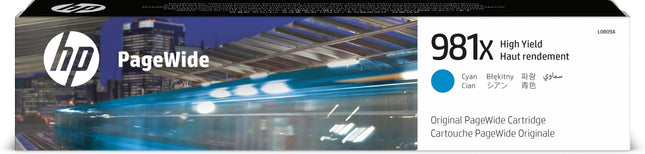 Toner Original Hp 981x Cian L0r09a