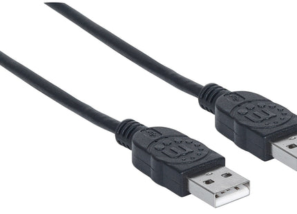 Manhattan Cable Usb 2.0 Usb A 1m  Negro