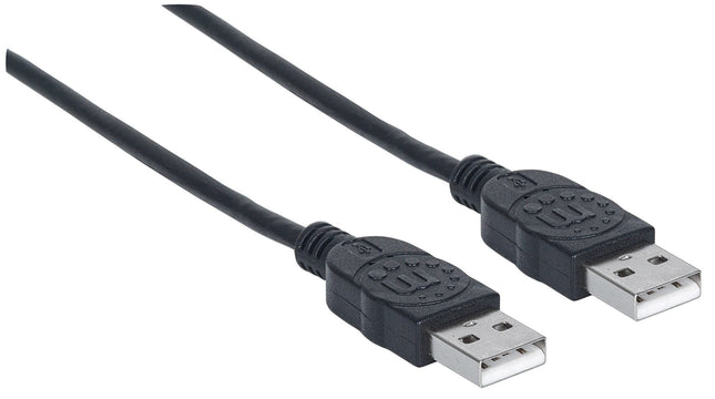 Manhattan Cable Usb 2.0 Usb A 1m  Negro