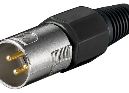 Goobay Conector De Micrófono, 3 Pines 11749