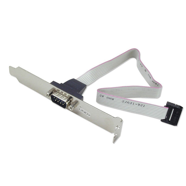 Lindy 33135 Cable De Serie Gris 0,26 M Db-9