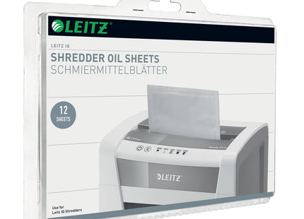 Hojas De Aceite Leitz Para Para Destructoras De Papel 12 Piezas