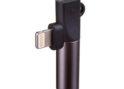 Akyga Adaptador Ak-Ad-63 Lightning M Lightning F Jack 3.5 Mm