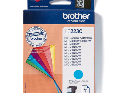 Tinta Original Brother Lc-223c Cyan Mfc-J4420dw/J4620dw