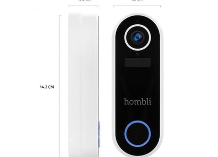 Timbre Inteligente Hombli 2 (Blanco) + Timbre