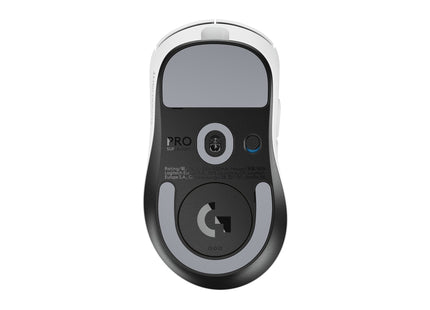 Logitech G Pro X Superlight 2 Dex Ratón Ergonómico Diestro Óptico 5 Botones Inalámbrico Cableado 2.4 Ghz Usb Blanco