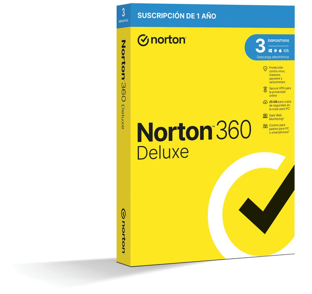 Norton 360 Deluxe 25gb Es 1 User 3 Device 12mo Exclusivo:3069   Attach