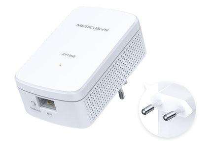 Adaptador Plc Mercusys Mp500 Kit 2 Uds 1000m·