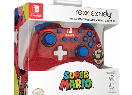 Controller Wired Rock Candy Mario