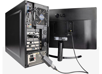 EAN 0065030875851 - StarTech.com DVI2DP2 adaptador de cable de vídeo 0,254 m Negro imagen 7