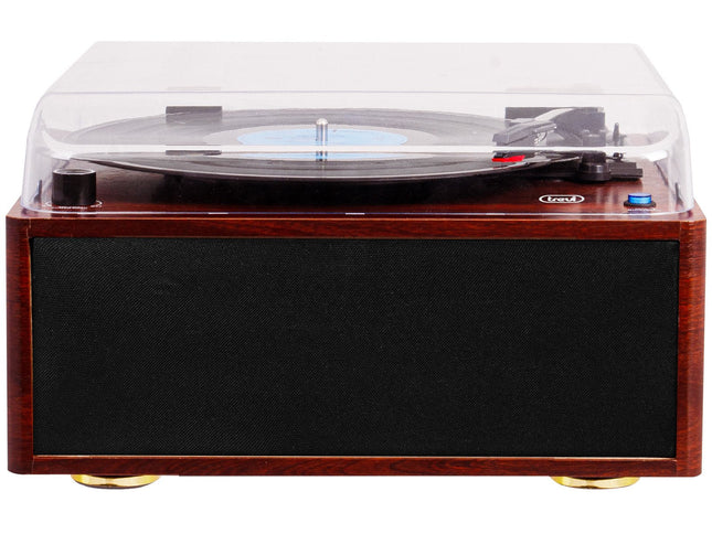 Tocadiscos Trevi Tt 1030 Bt Turntable+Aw+Wless In-Out Wooden