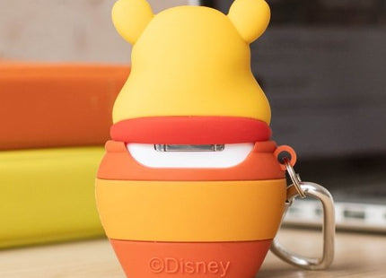 Thumbsup! Funda Powersquad Airpods "Pooh" Silicona 3d