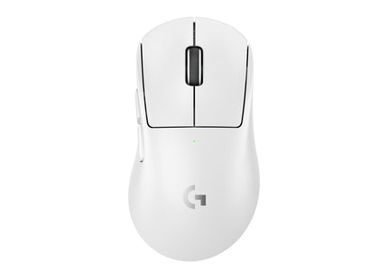 Logitech G Pro X Superlight 2 Dex Ratón Ergonómico Diestro Óptico 5 Botones Inalámbrico Cableado 2.4 Ghz Usb Blanco