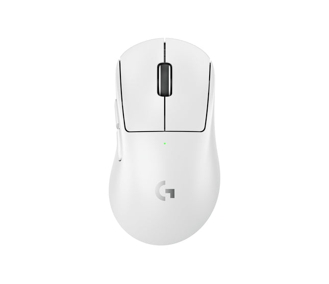 Logitech G Pro X Superlight 2 Dex Ratón Ergonómico Diestro Óptico 5 Botones Inalámbrico Cableado 2.4 Ghz Usb Blanco