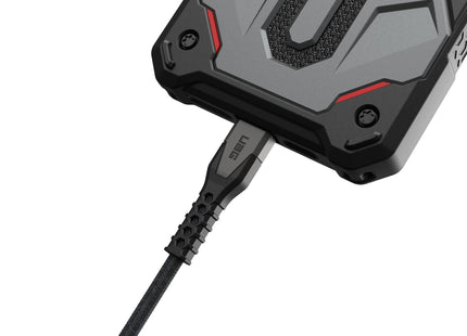 Urban Armor Gear Kevlar Cable Usb 1,5 M Usb 2.0 Usb C Negro, Gris