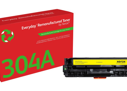 Xerox Toner Para Hp 304a  Color Laserjet Cp2025(Cc532a/ Crg-118y/ Gpr-44y) Amarillo