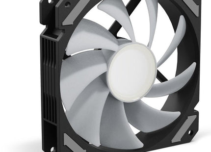 Ventilador Pc Sharkoon Shark Mirror Rgb Pwm De Caja Negro, 120 Mm 4044951042449