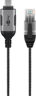 Goobay Ethernet-Adaptador Cable Usb-C 3.2 Gen2 > Rj-45, Slim 74405