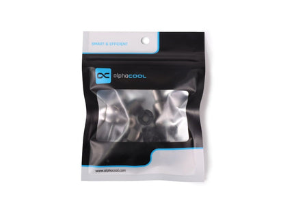 Alphacool Core Push Mounting 25mm M3/M4/Unc 6-32 Set 4x, Montaje/Montaje Negro/Plateado, 25 Mm 15725