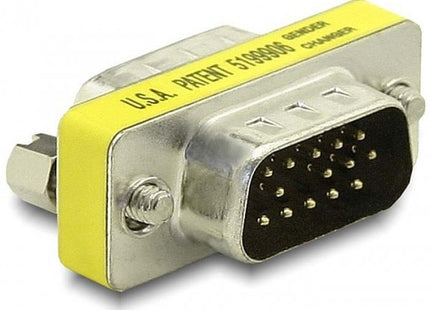 Delock Adaptador Gender Changer Vga Macho/Macho