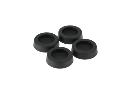 Pies De Goma Inline Para Carcasas De Pc Y Servidores, Paquete De 4, Negro