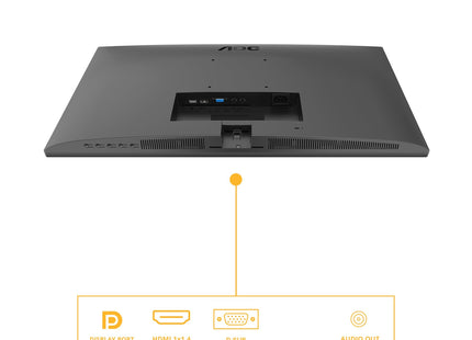 EAN 4038986142175 - AOC B3 24B3QA2 pantalla para PC 60,5 cm (23.8") 1920 x 1080 Pixeles Full HD LED Negro imagen 11