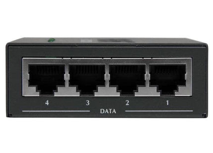 EAN 0065030859752 - StarTech.com POEINJ4G ampliador de red Transmisor de red Negro imagen 4