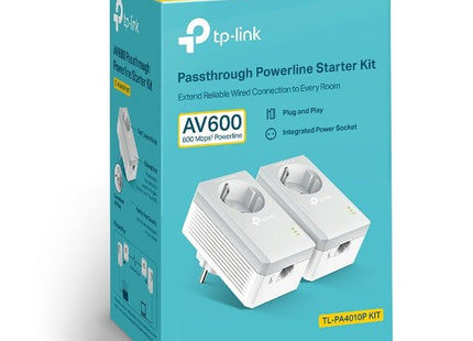 EAN 6935364031848 - TP-Link TL-PA4010P KIT V5 adaptador de red PowerLine 600 Mbit/s Ethernet Blanco 2 pieza(s) imagen 3