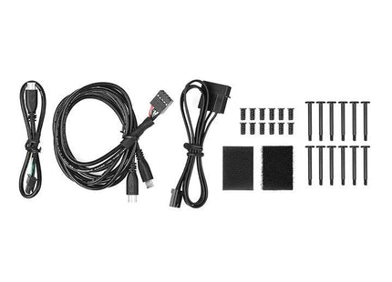 Thermaltake Riing Plus 12 Rgb Kit 3x Ventilador + 3x Lumi Cl-F076-Pl12sw-A