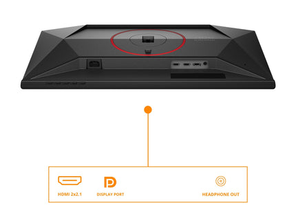 Monitor Aoc G4 Q25g4sr  24.5" 2560 X 1440 Pixeles Quad Hd Led Negro, Rojo