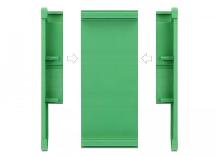 Soporte De Placa De Circuito Delock (107 Mm) Para Carril Din De 5 Cm De Largo